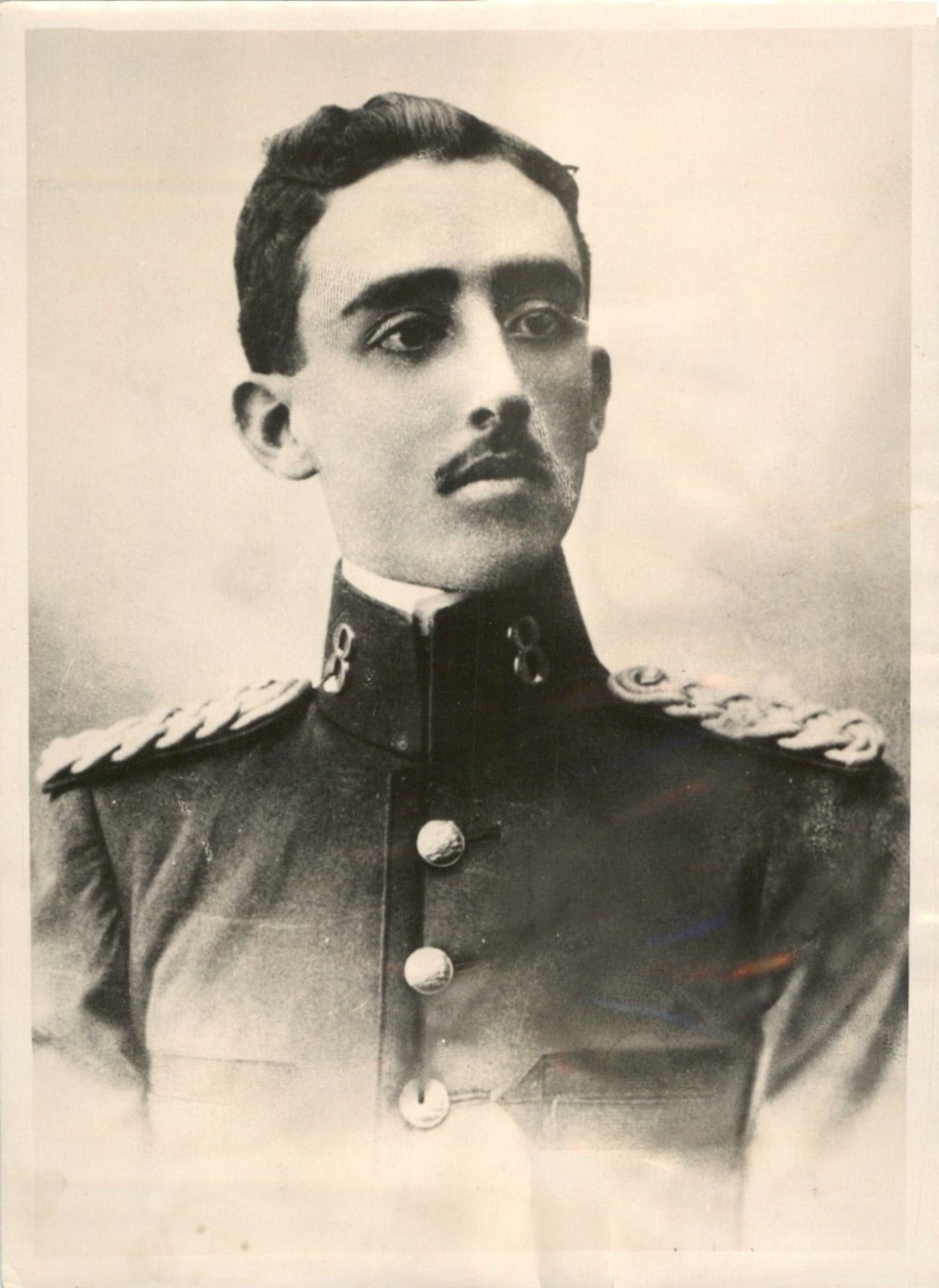 Portrait of young Francisco Franco (1910)