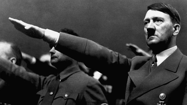 Hitler Saluting