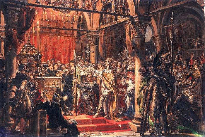 https://pl.wikipedia.org/wiki/Plik:Koronacja_pierwszego_kr%C3%B3la_(Koronacja_Chrobrego._Jan_Matejko).jpg